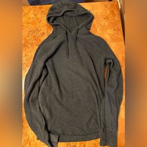 Rag & Bone Men’s Hoodie Sweater Size Small in Dark Grey